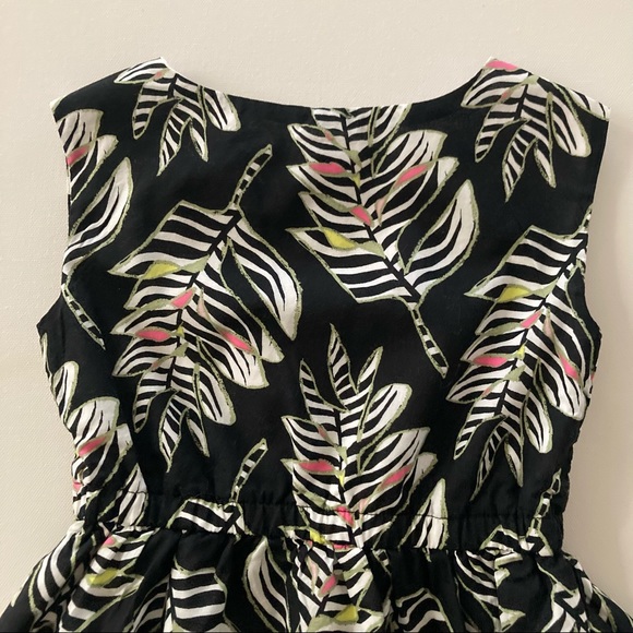 Gymboree Toddler Girl Leaf Print Dress 4T NWT Spring Summer - Picture 7 of 10